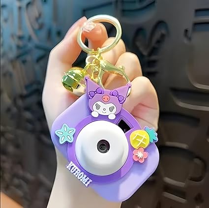 Camera projector keychain