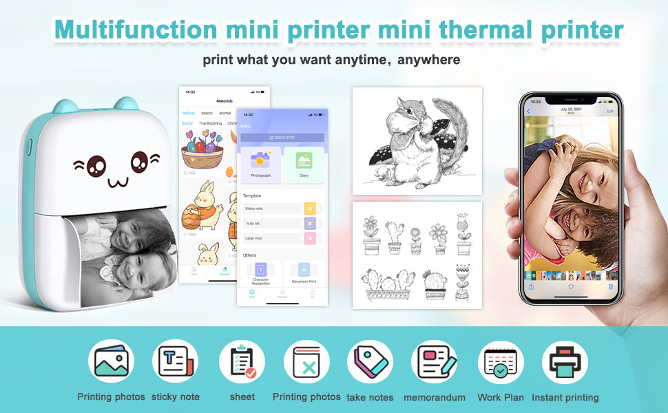 Mini thermal printer