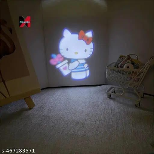 Camera projector keychain