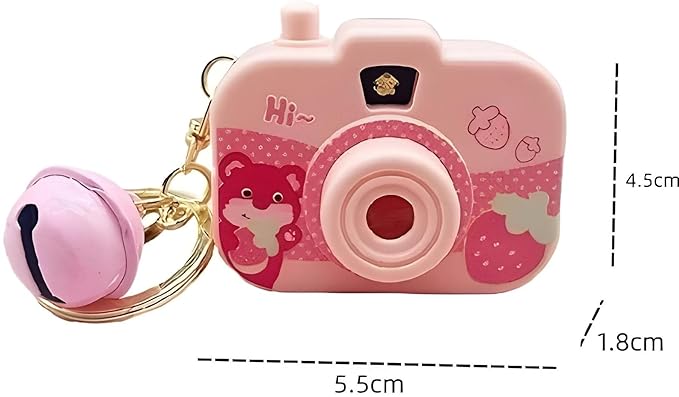 Camera projector keychain